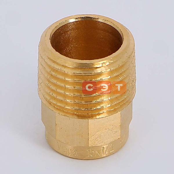 Муфта-пайка с наружной резьбой  15 х 1/2" (модель 94243G )
